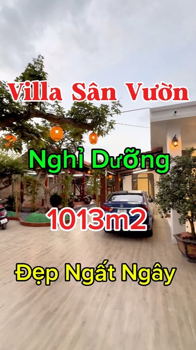 Villa Sân Vườn 1013m² tại Hòa Phú, Châu Thành - Giá 5.9 tỷ - Đầy đủ tiện nghi, sẵn sàng ở ngay!