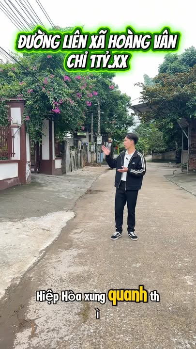 Đất nền xã Hoàng Vân, Hiệp Hòa 100m² giá 1.1 tỷ - Cơ hội đầu tư hiếm có!