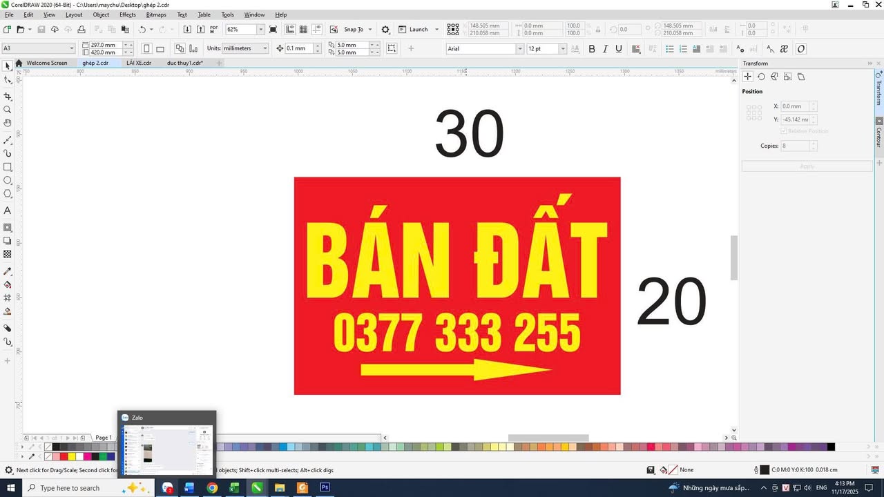 Đất Uông Bí 350m² giá 2 tỷ - Đường 2 mặt tiền, vuông vắn!