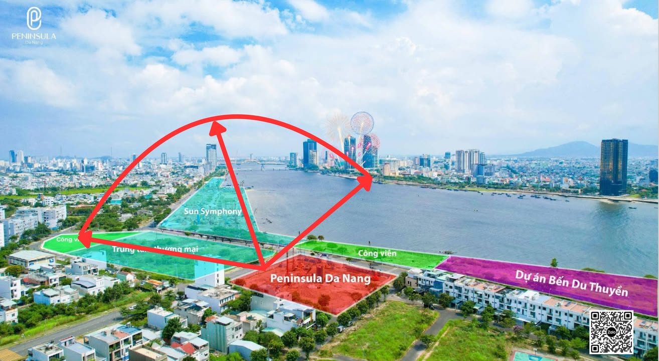 Căn hộ 2 phòng ngủ Peninsula Đà Nẵng 72m² - View sông Hàn tuyệt đẹp!