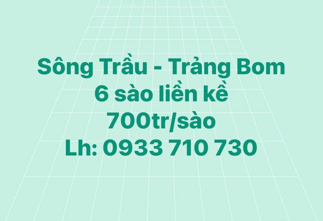 Đất nền Sông Trầu, Trảng Bom 21.600m² giá 4.2 tỷ - Cơ hội đầu tư không thể bỏ qua!