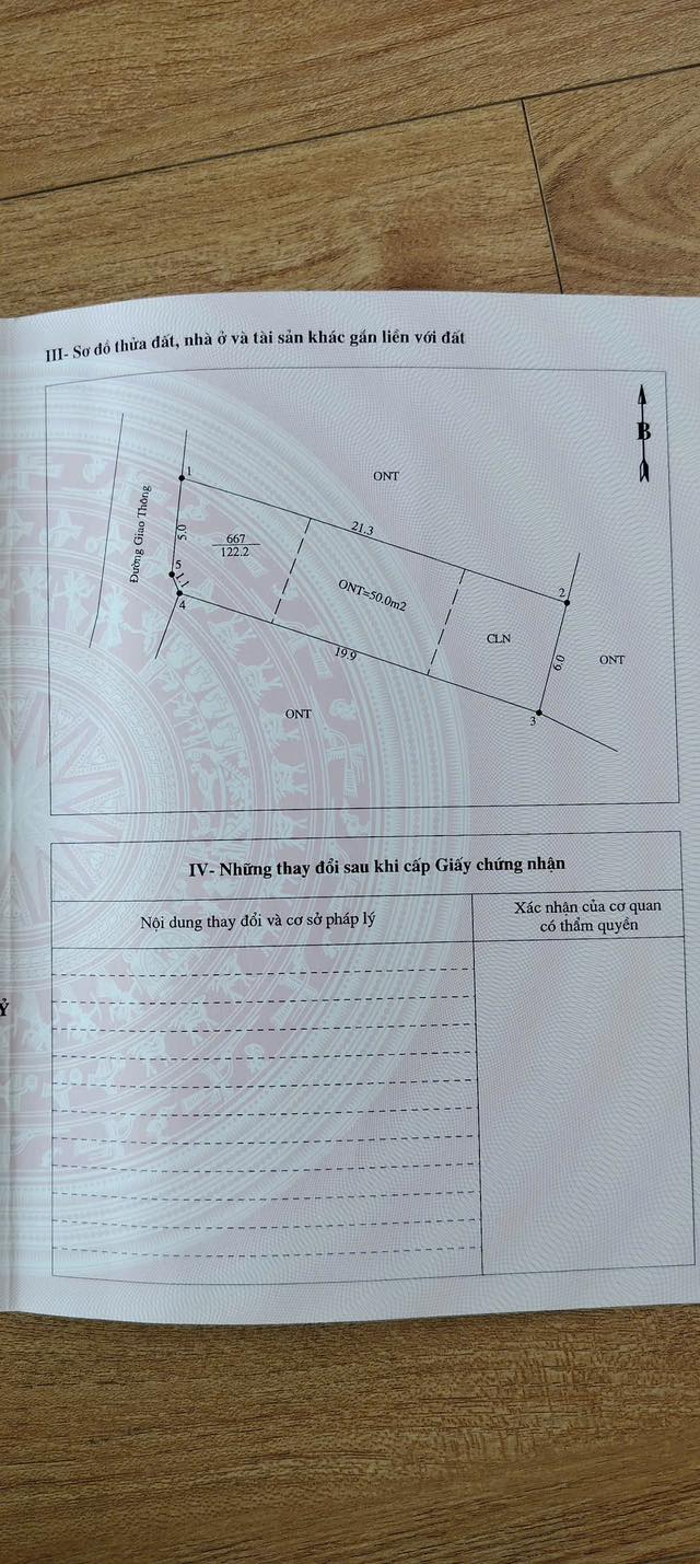 Đất nền Hoàng Xá, Thanh Thủy 122m² giá 1 tỷ - Lô góc 2 mặt tiền!