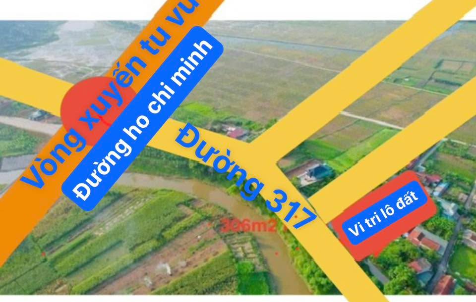 Đất nền Tu Vũ, Thanh Thủy 306m² - Mặt tiền 16m, Kinh doanh thuận lợi!