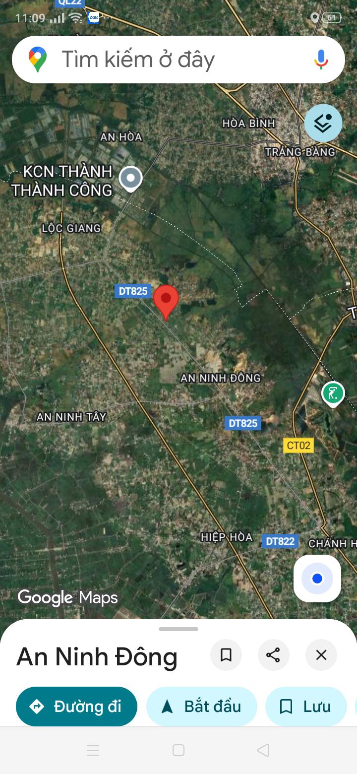 Đất thổ cư 307m² tại An Định, Đức Hòa - Chính chủ bán giá 1,3 tỷ VND