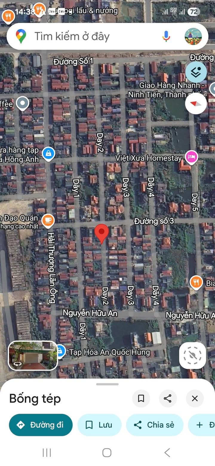 Đất Ninh Tiến 71m² giá 5.2 tỷ - Khu dân cư sầm uất, đầu tư sinh lời!