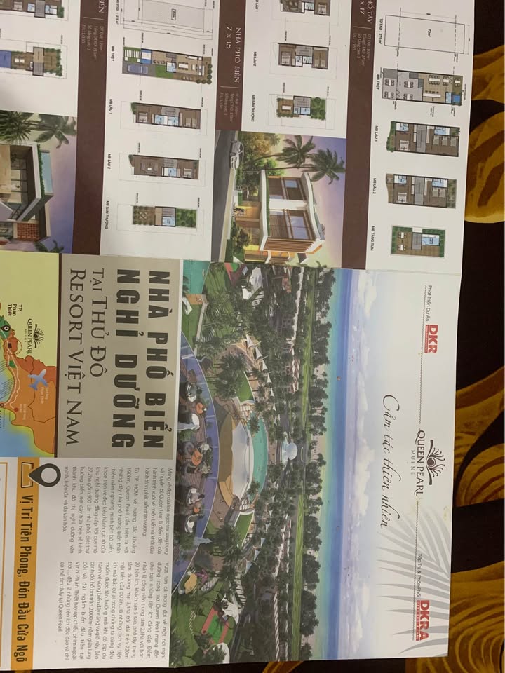 Lô đất dự án Queen Pearl Phan Thiết 102m² - Sổ đỏ chính chủ, view biển