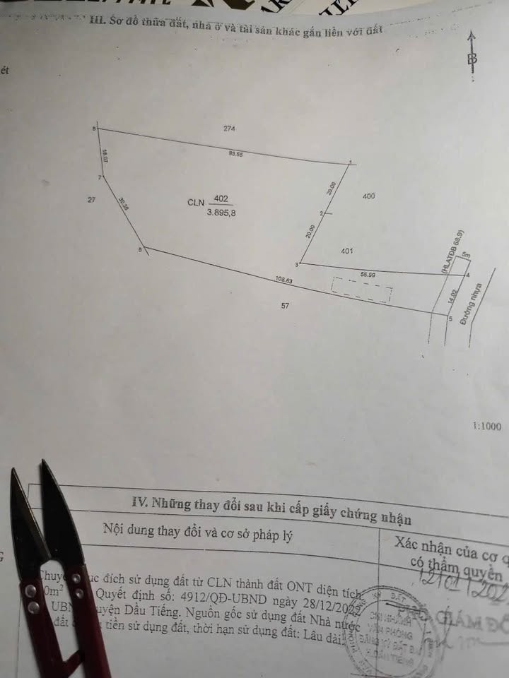 Đất nền Long Tân 3900m² giá chỉ 2 tỷ - Mặt tiền nhựa 14m, đầu tư sinh lời!