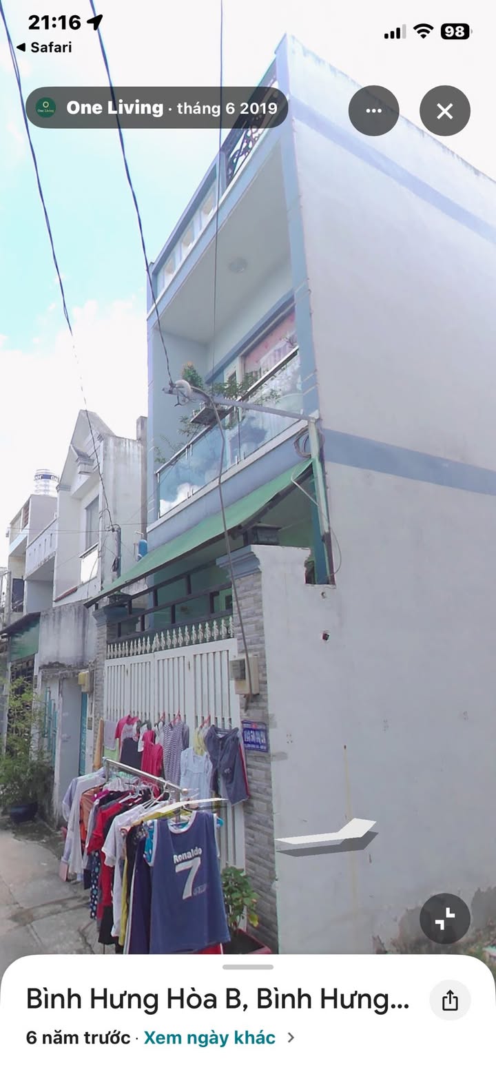 Nhà gần chợ Hẻm 143 Liên Khu 5-6, Bình Tân 55m² giá 4.35 tỷ - Nhà mới 99,9%!