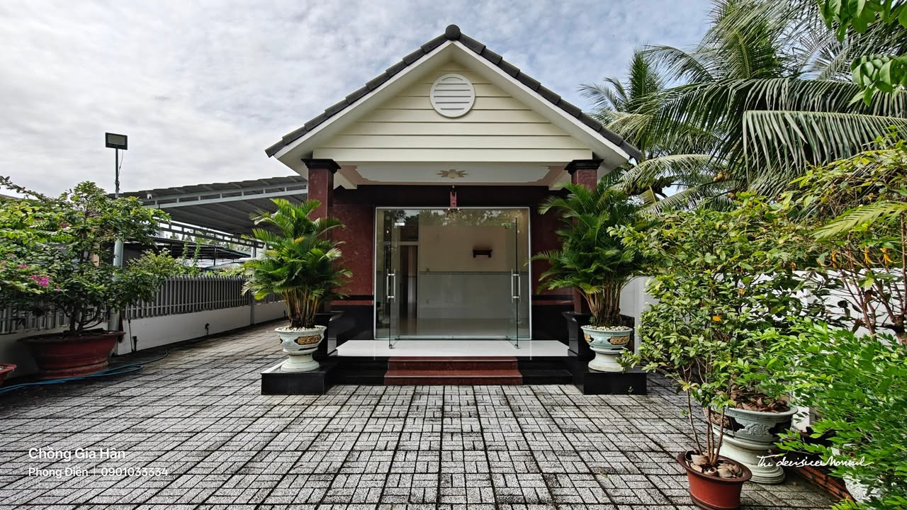 Nhà Sân Vườn Nghỉ Dưỡng Trường Long Cần Thơ 463m² giá 3.4 tỷ - Bán gấp!