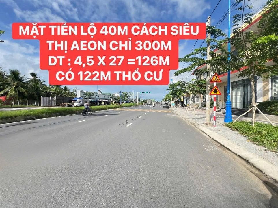Đất nền mặt tiền đường Lê Phước Thọ, Cần Thơ 126m² giá chỉ 5.5 tỷ - Đầu tư sinh lời ngay!