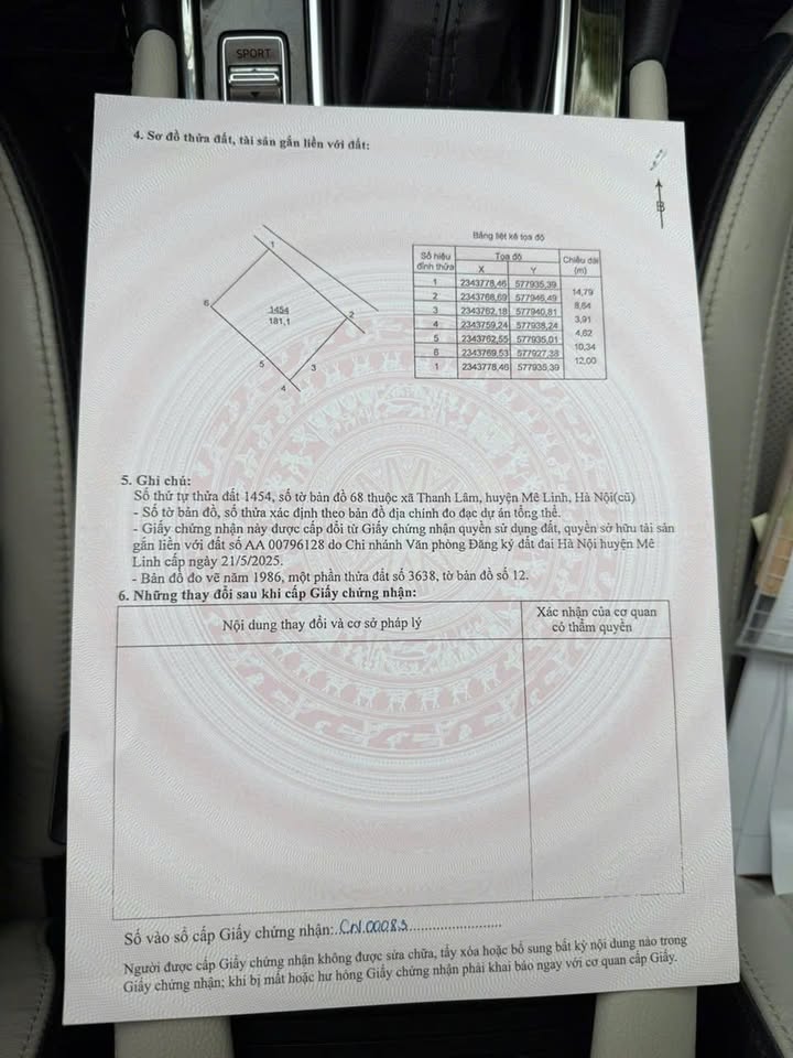 Đất nền 181m² xã Quang Minh, Mê Linh - Đường rộng, giá hợp lý!