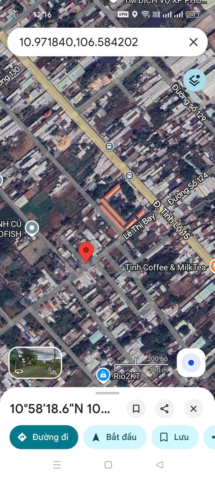 Đất nền Củ Chi 270m² giá 5.2 tỷ - Mặt tiền Lê Thị Bay, vị trí đắc địa!