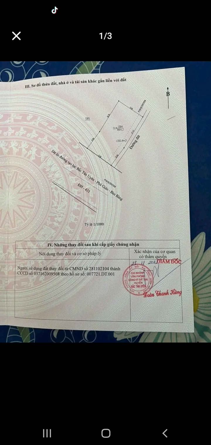 FrontHouse Bắc Tân Uyên 1860m² giá 8 tỷ - Cơ hội kinh doanh vàng!