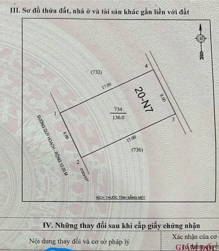 Đất Tái Định Cư Khối 5 Nghi Phú 136m² - Vị trí đẹp, đường 12m!