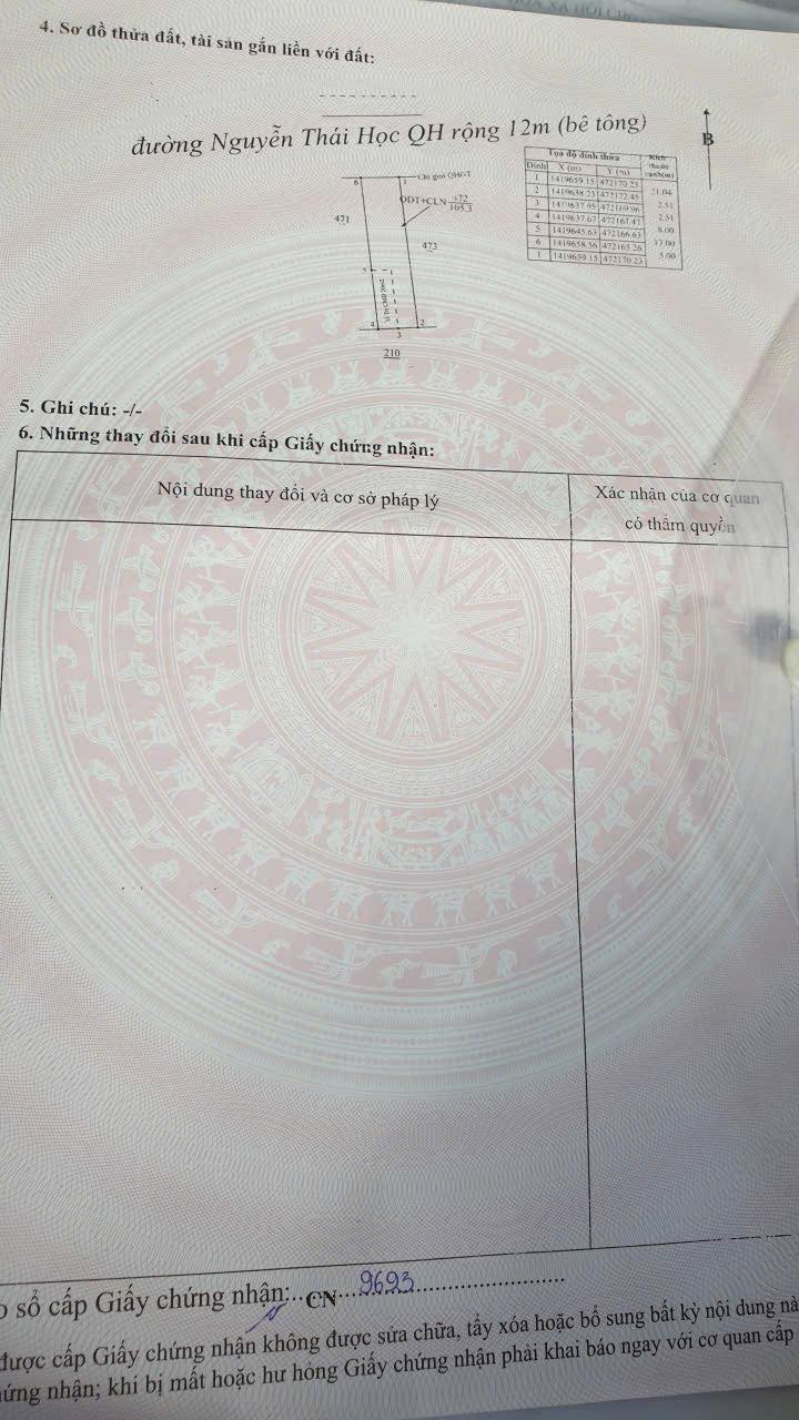 Đất nền Bình Tân, Buôn Hồ 105m² giá 600 triệu - Chính chủ bán gấp!