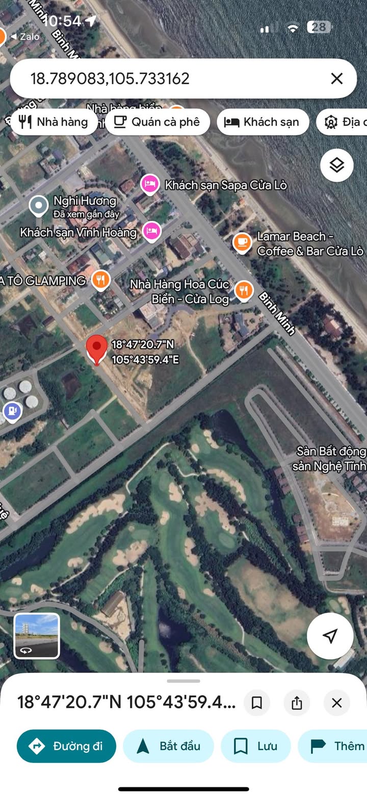 Đất nền chính chủ Nghi Hương 260m² giá thỏa thuận - Cách biển chỉ 120m!