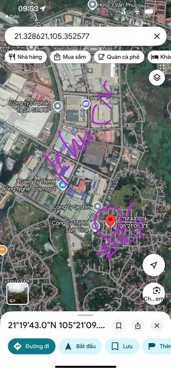 Đất nền Khu tái định cư Thụy Vân Việt Trì 305m² - Phù hợp kinh doanh nhà trọ