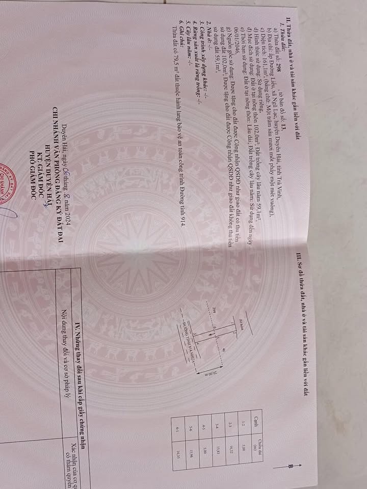 Đất nền ấp Đường Liếu, xã Ngũ Lạc, 160m² giá thỏa thuận - Cơ hội đầu tư hấp dẫn!