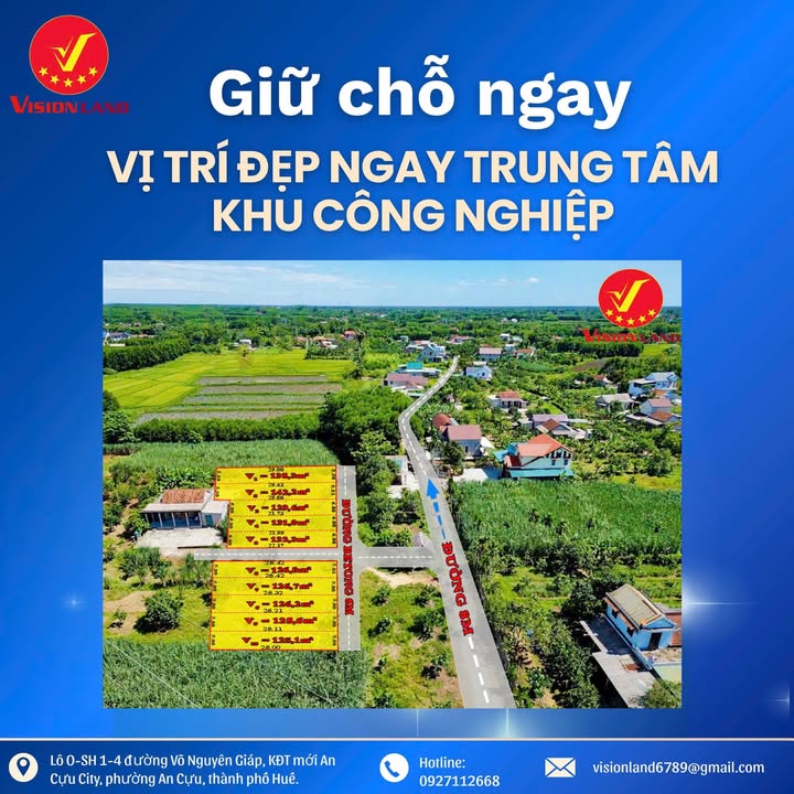 Đất nền Phong Chương – Phong Điền 125,1m² giá tốt - Sổ hồng chính chủ!