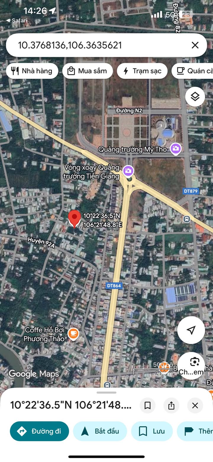 Đất nền 210m² tại Ấp 1, Đạo Thạnh – Chỉ 770 triệu, đầu tư sinh lời ngay!