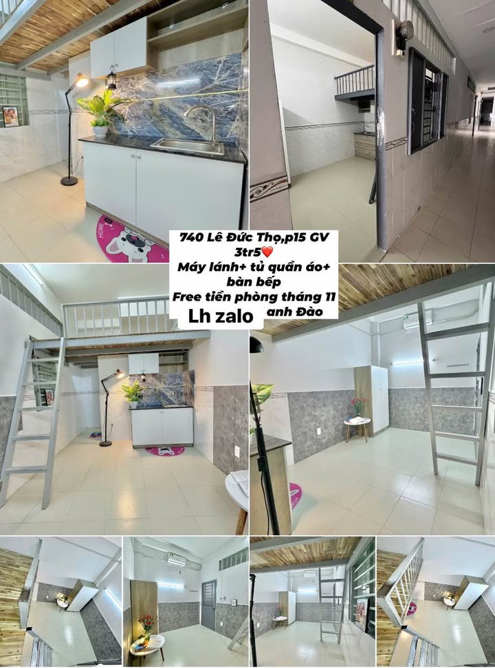 Phòng cho thuê Gò Vấp 25m² giá chỉ từ 2.8 triệu - Không giới hạn người ở!