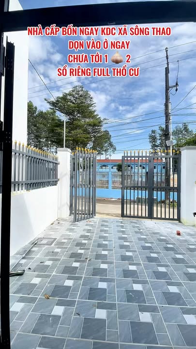 Nhà mới xây tại xã Sông Thao, Trảng Bom - 101m² giá chỉ 1.2 tỷ - Sẵn sàng vào ở!