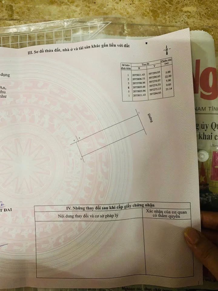 Đất Nghi Trường 110m² giá 1 tỷ - Pháp lý rõ ràng, vị trí đẹp!