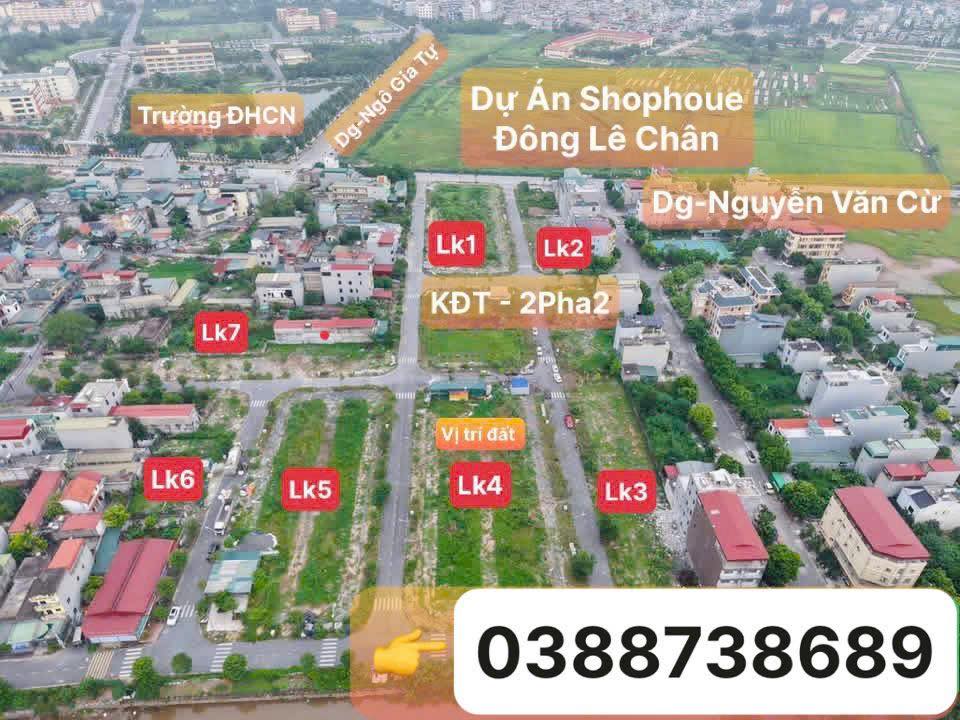 Đất nền Shophouse Lê Hồng Phong 87,5m² giá 2,9 tỷ - Pháp lý sổ đỏ chính chủ!