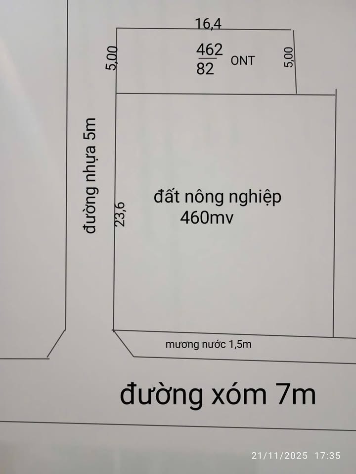 Nhà vườn lô góc Đoàn Xá 500m² giá chỉ 2.3 tỷ - Cơ hội sở hữu hiếm có!