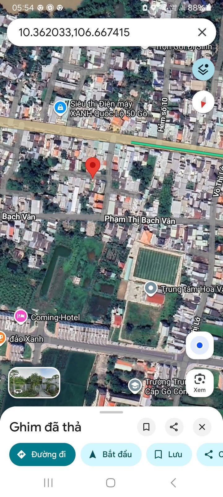 Đất nền phường 4 Gò Công 120m² giá 999 triệu - Gần chợ, tiện ích đầy đủ!