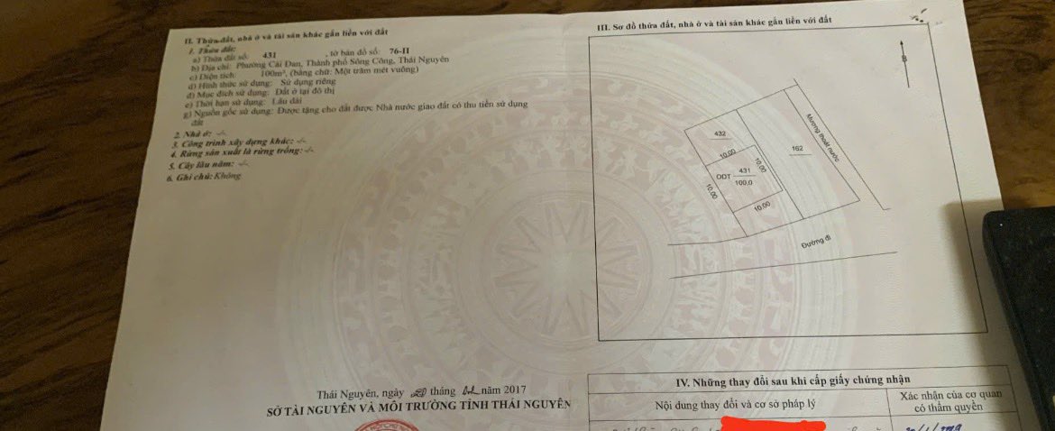 Đất nền Cải Đan, Sông Công 250m² giá 1.3 tỷ - Bán gấp, cơ hội đầu tư!