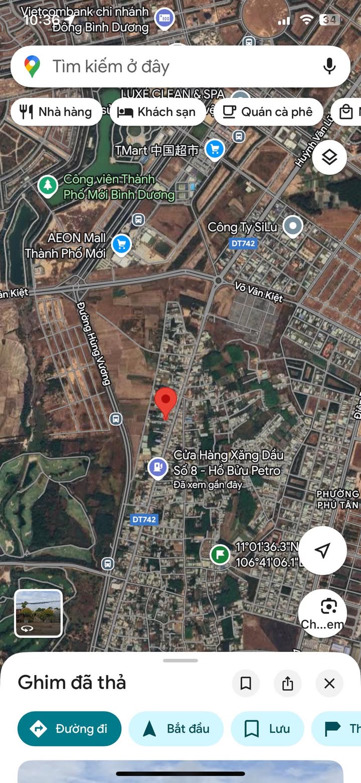 Đất và nhà cấp 4 bán gấp tại phường Phú Mỹ, Thủ Dầu Một - Đường xe hơi thông thoáng!