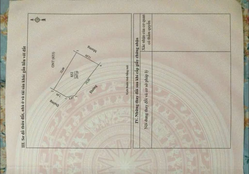 Đất nền xã Lam Thành 247m² giá 2 tỷ - Lô góc 2 mặt tiền cực đẹp!
