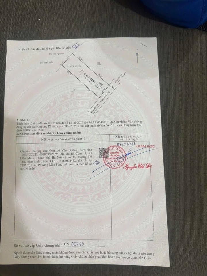 Đất thổ cư Mộc Sơn, Mộc Châu 313m² giá chỉ 3 tỷ - Tiện ích ngập tràn!