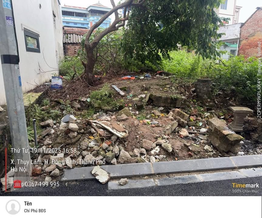 Đất thổ cư Thụy Lâm 44.3m² giá chỉ 2.02 tỷ - Hàng hiếm cần sở hữu ngay!