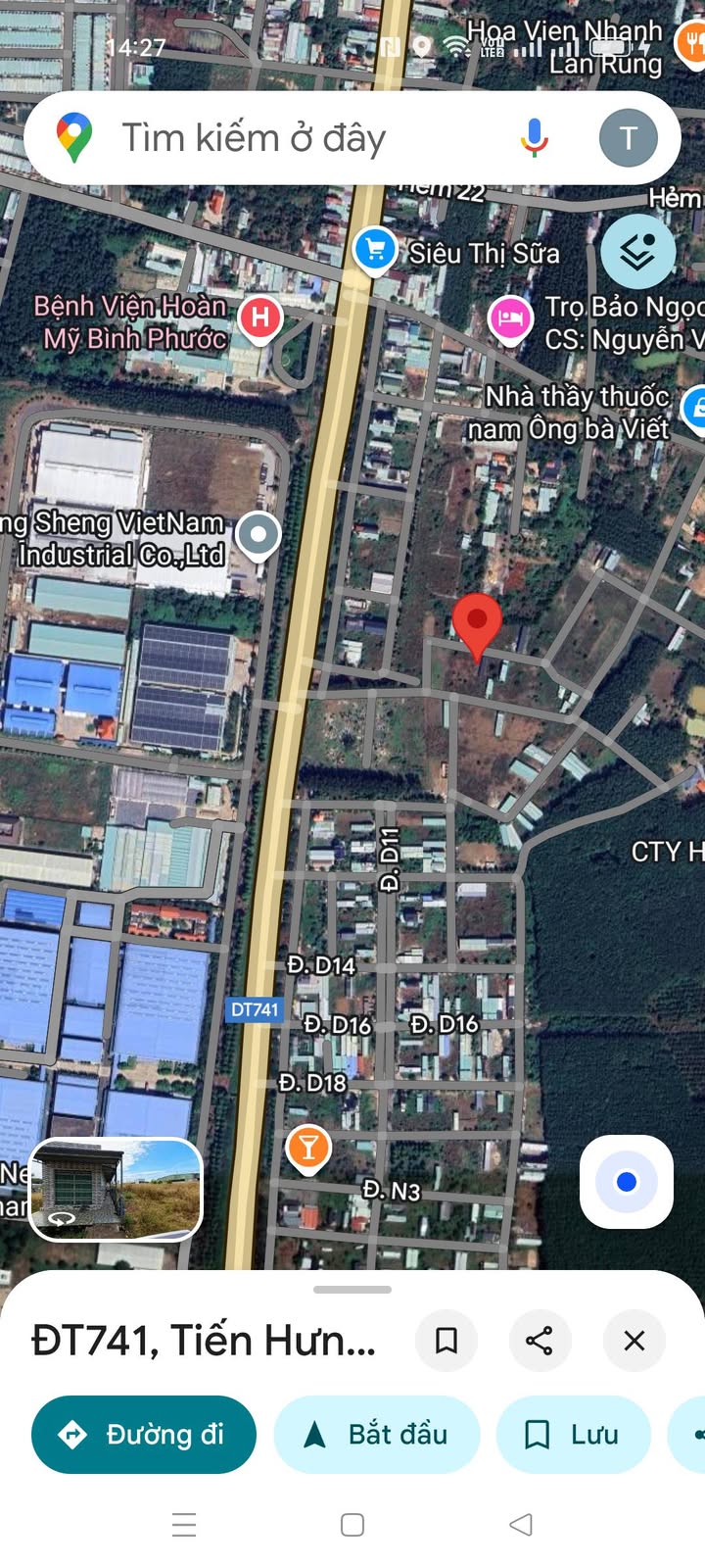 Phòng trọ ấp 3 Tiến Hưng 144m² giá 1 tỷ - Đầu tư sinh lời ngay!