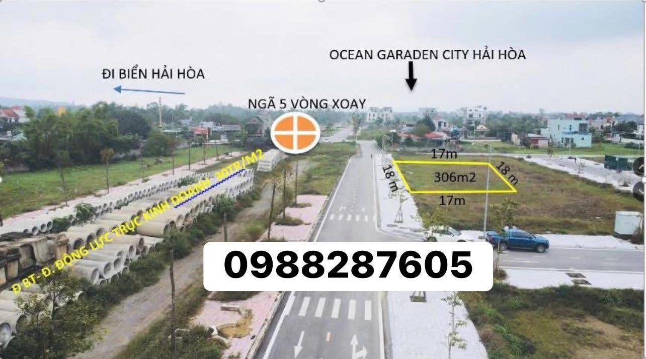 Đất liền kề Biệt Thự tại Nghi Sơn 612m² - Cơ hội đầu tư lý tưởng!