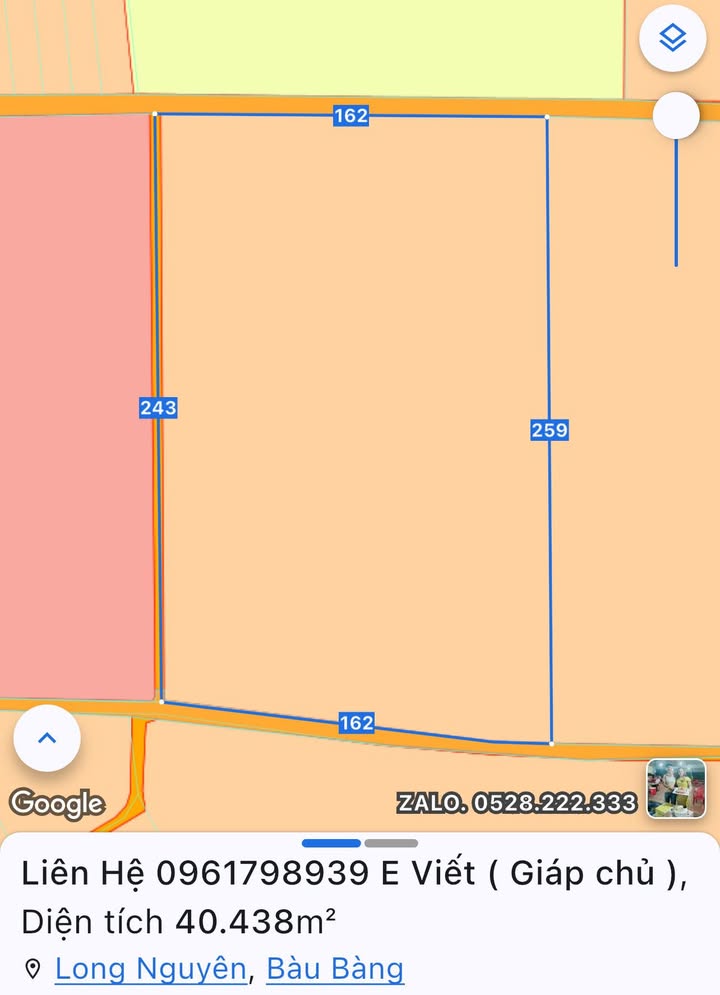 Đất nền Long Nguyên, Bàu Bàng 40.000m² giá 51 tỷ - Đầu tư sinh lời tuyệt vời!