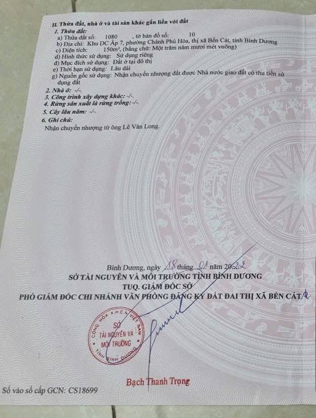 Đất mặt tiền đường Mỹ Phước Tân Vạn 150m² giá 2 tỷ - Đầu tư sinh lời ngay!