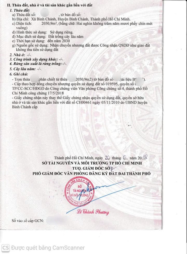 Đất làm nhà vườn Bình Chánh 2050m² giá 20 tỷ - Hẻm ô tô vào tận nơi!