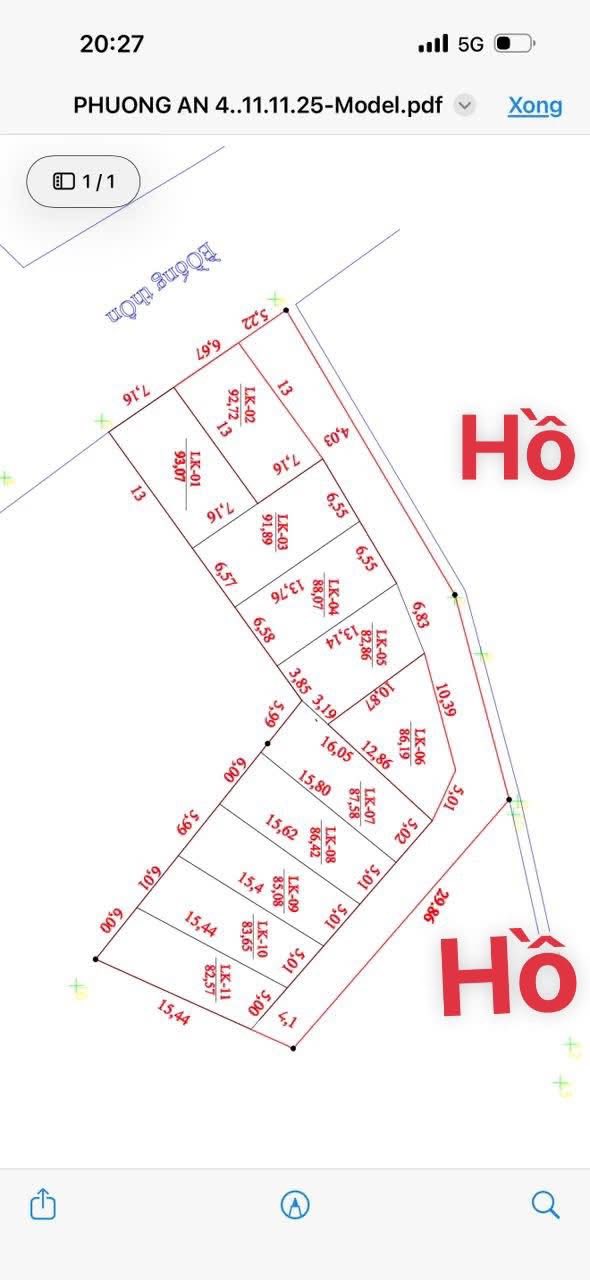 Đất nền dự án Xuân Mai 87m² giá thỏa thuận - Cơ hội đầu tư tuyệt vời!