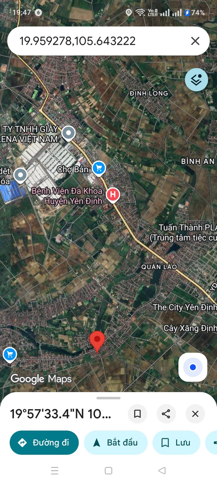 Đất nền Quán Lào, Yên Định 130m² giá 600 triệu - Cơ hội đầu tư tuyệt vời!