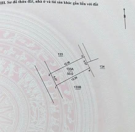 Đất nền Tiền Yên Hoài Đức 50m² - Mặt tiền rộng, sổ đỏ chính chủ!