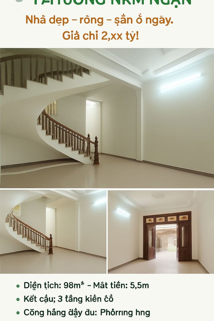 Bán nhà 3 tầng kiên cố tại Nam Ngạn, Thanh Hóa - Giá chỉ 2 tỷ, thương lượng nhẹ!