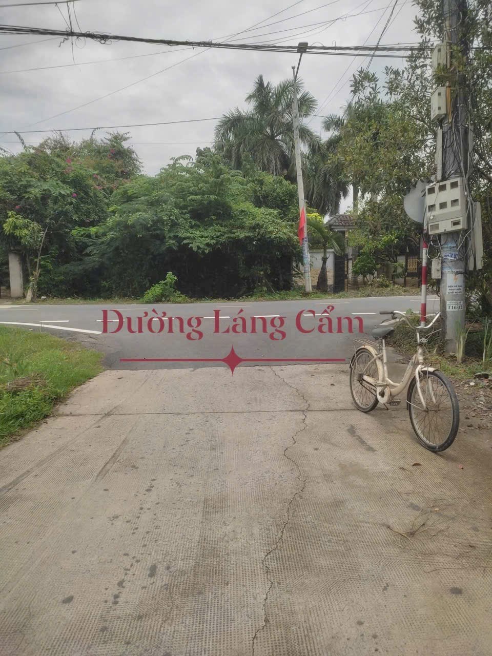 Đất thổ cư xã Đức Lập Hạ, huyện Đức Hòa 170m² giá 1,35 tỷ - Mặt tiền đan, đường thông tứ hướng!