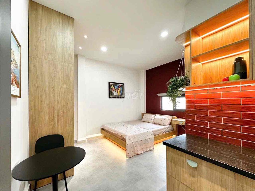 Phòng cho thuê Tân Bình 25m² giá 6.5 triệu - Full nội thất, an ninh 24/7!