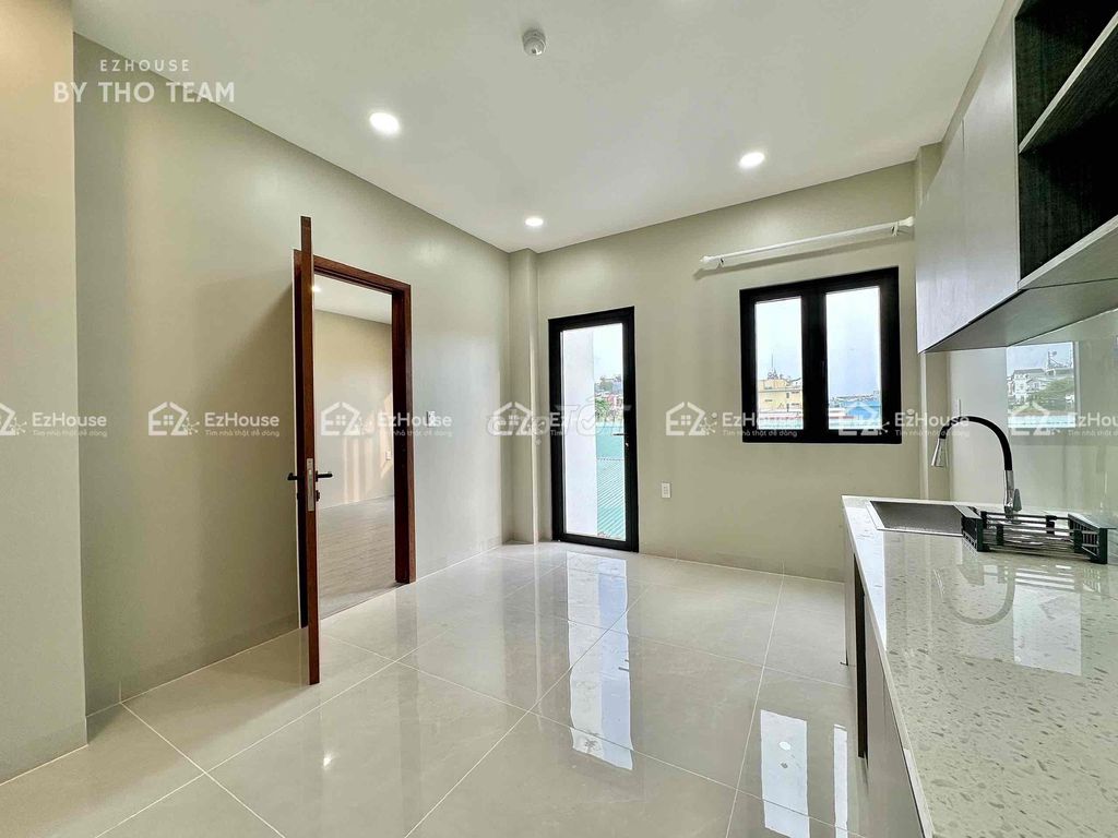 Căn hộ 1 phòng ngủ - Ban công tại Trần Văn Dư 40m² giá 8 triệu - Nhà mới 100%!