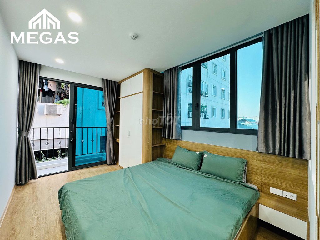 Căn hộ 1PN Kim Mã - Ba Đình 35m² giá 9 triệu - View Hồ Ngọc Khánh cực chill!