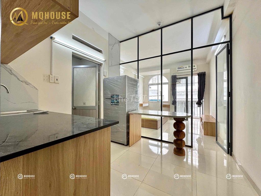 Căn hộ 1 phòng ngủ ban công 45m² giá 5.5 triệu - Mới xây 100%