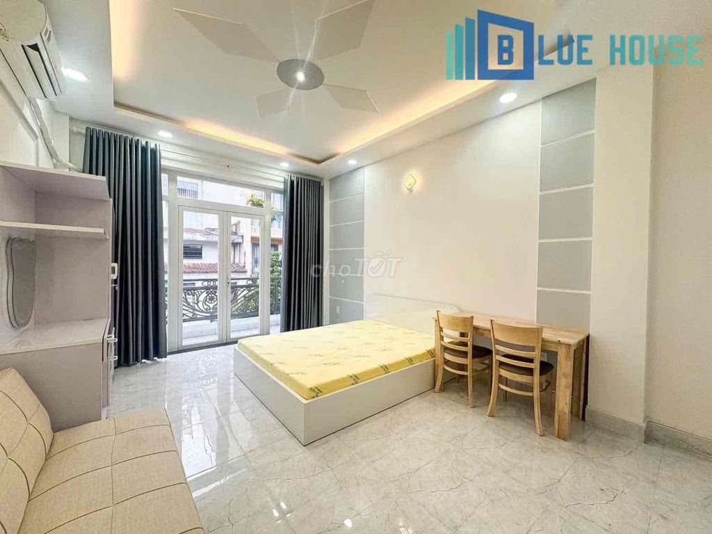 Studio Ban Công Tân Sơn Nhì 35m² giá 6 triệu - Full nội thất mới